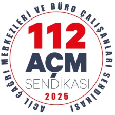 112 AÇM Sendikası logosu